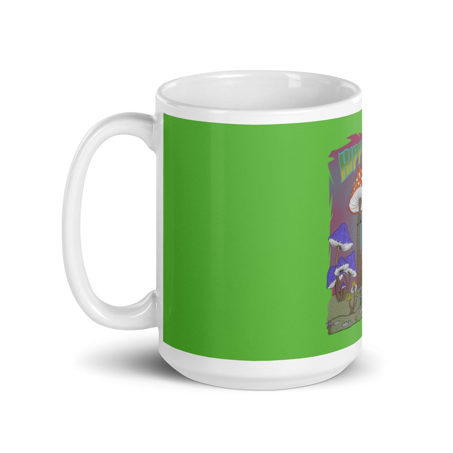 Tasse brillante blanche Grinch - Hippie Chick