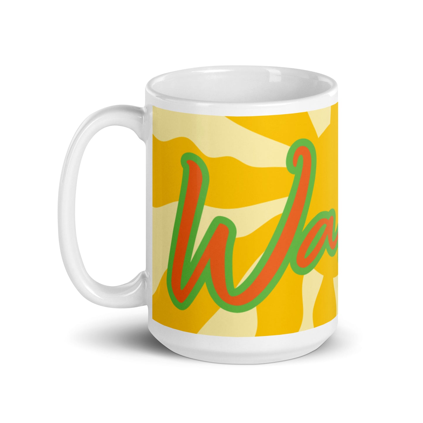 Tasse brillante Sunshine White - Guerrier