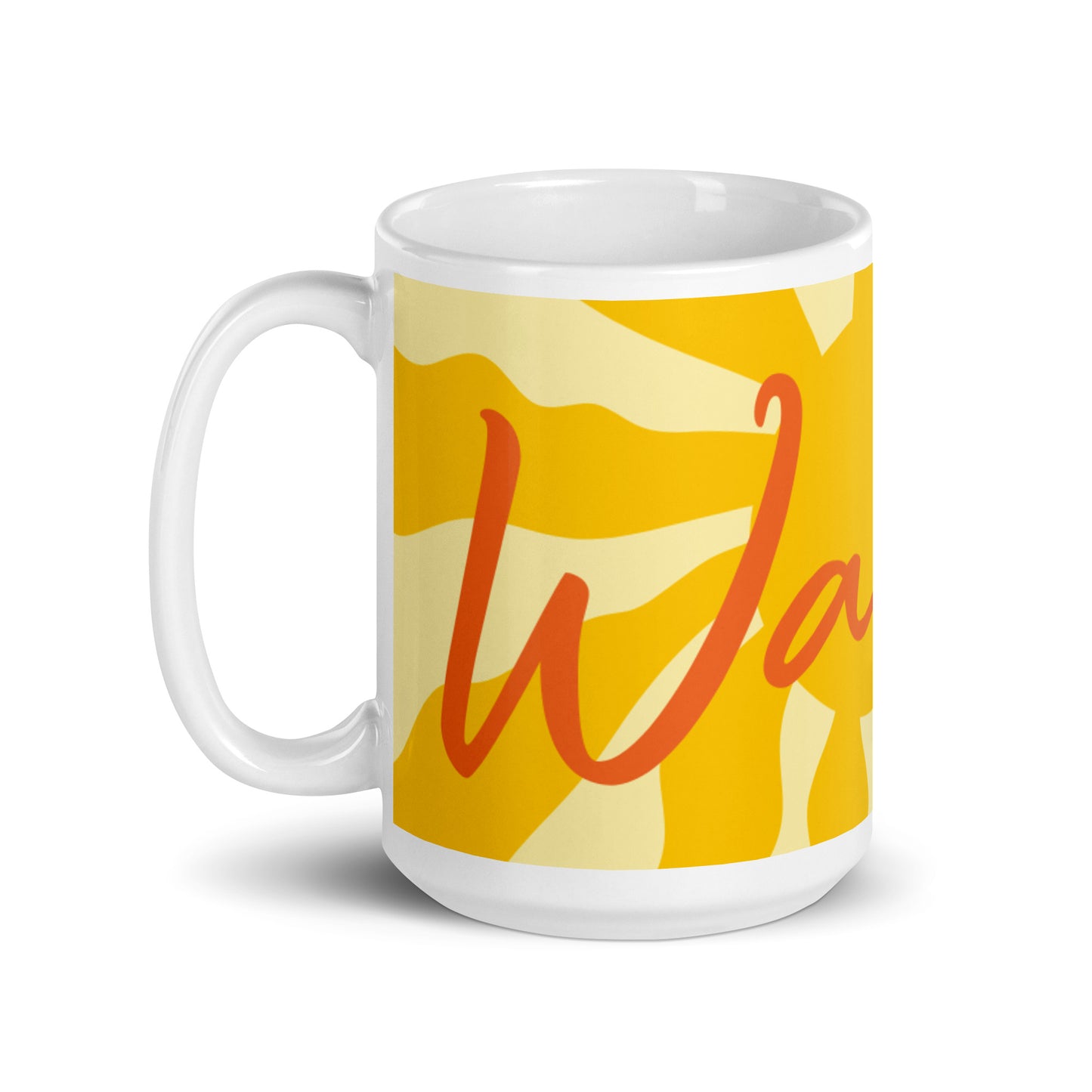 Sunshine White Glossy Mug - Warrior