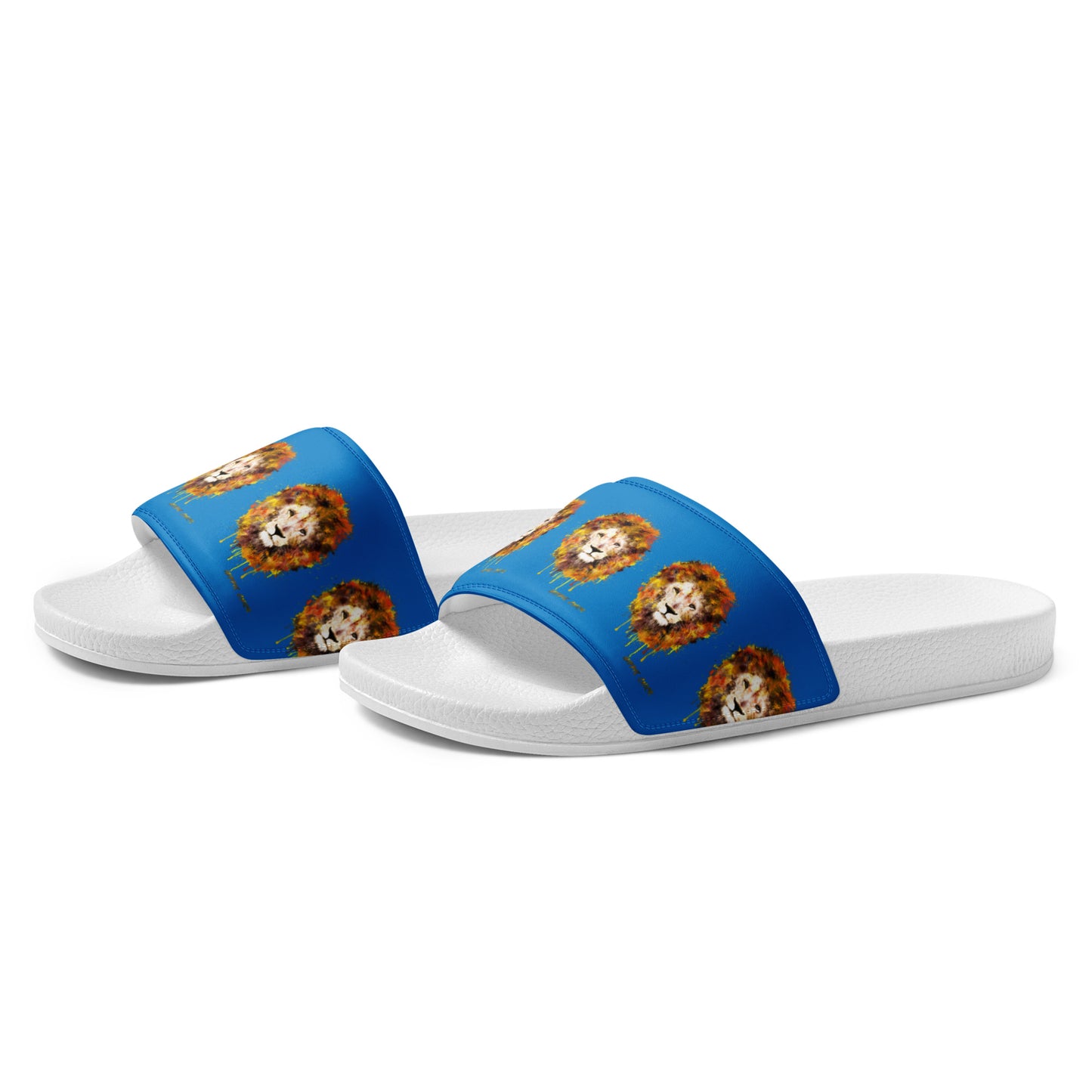 Blue Women's Slides