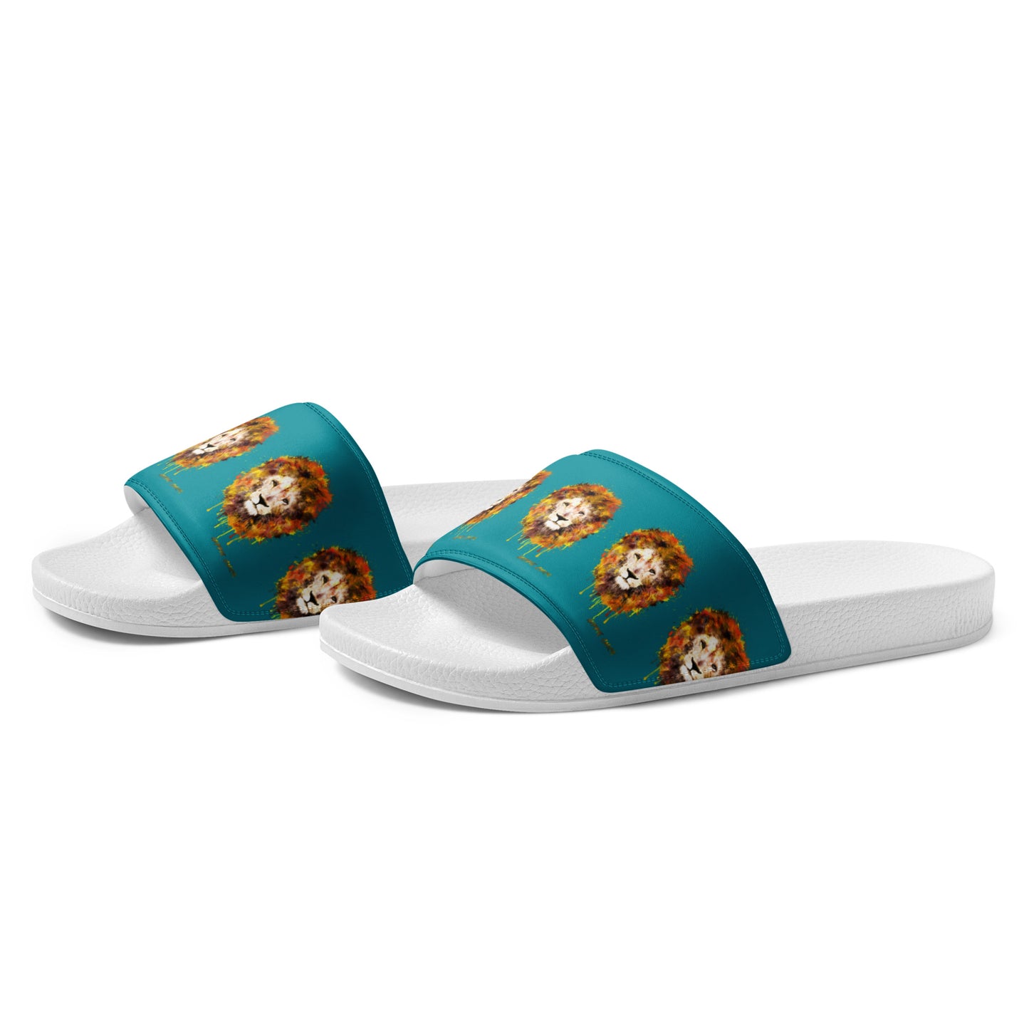 Teal Women's Slides