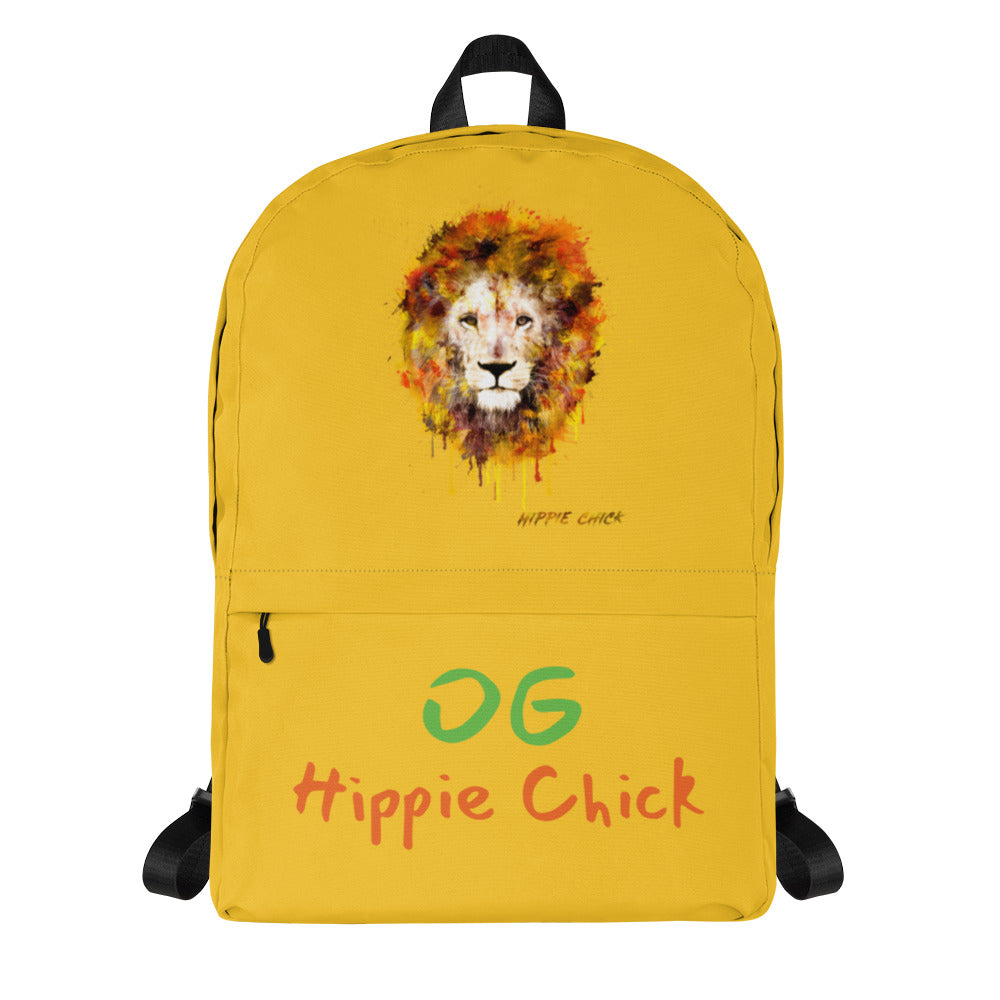 Yellow Backpack - OG Hippie Chick