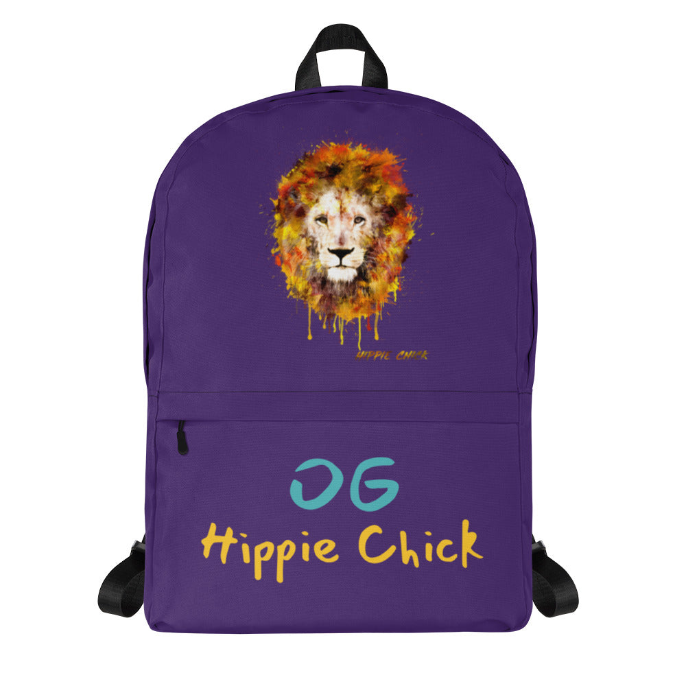 Purple Backpack - OG Hippie Chick