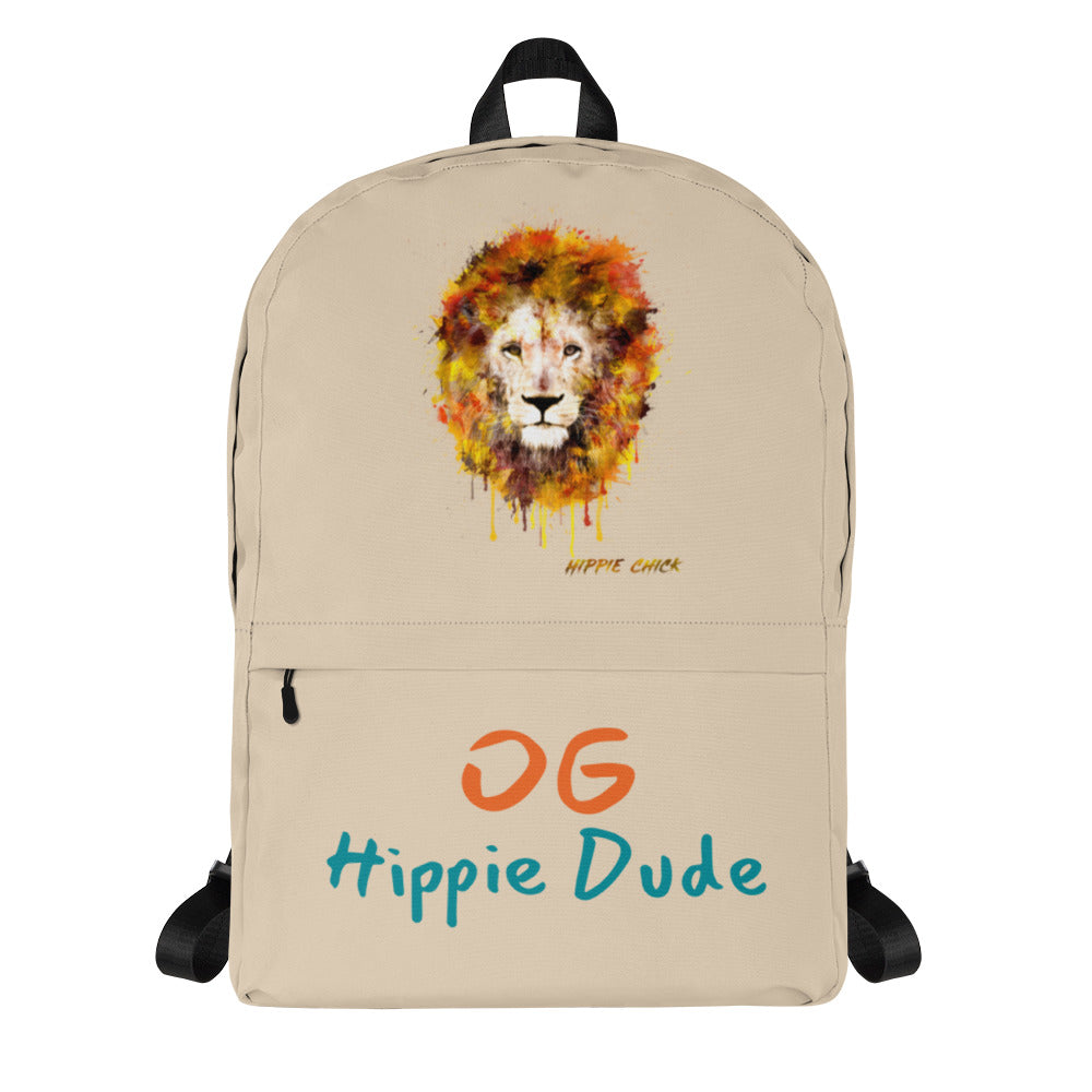 Beige Backpack - OG Hippie Dude
