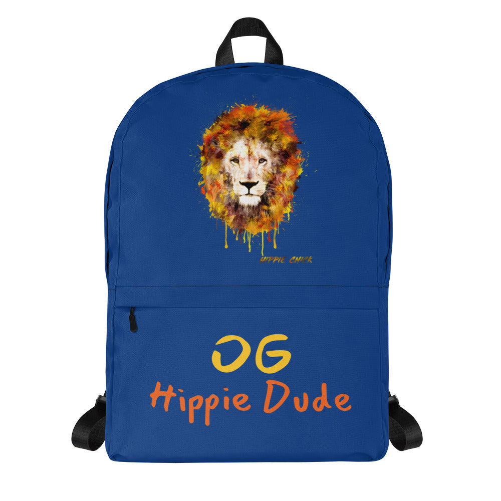 Navy Backpack - OG Hippie Dude