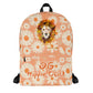Peach Daisies Backpack - OG Hippie Chick