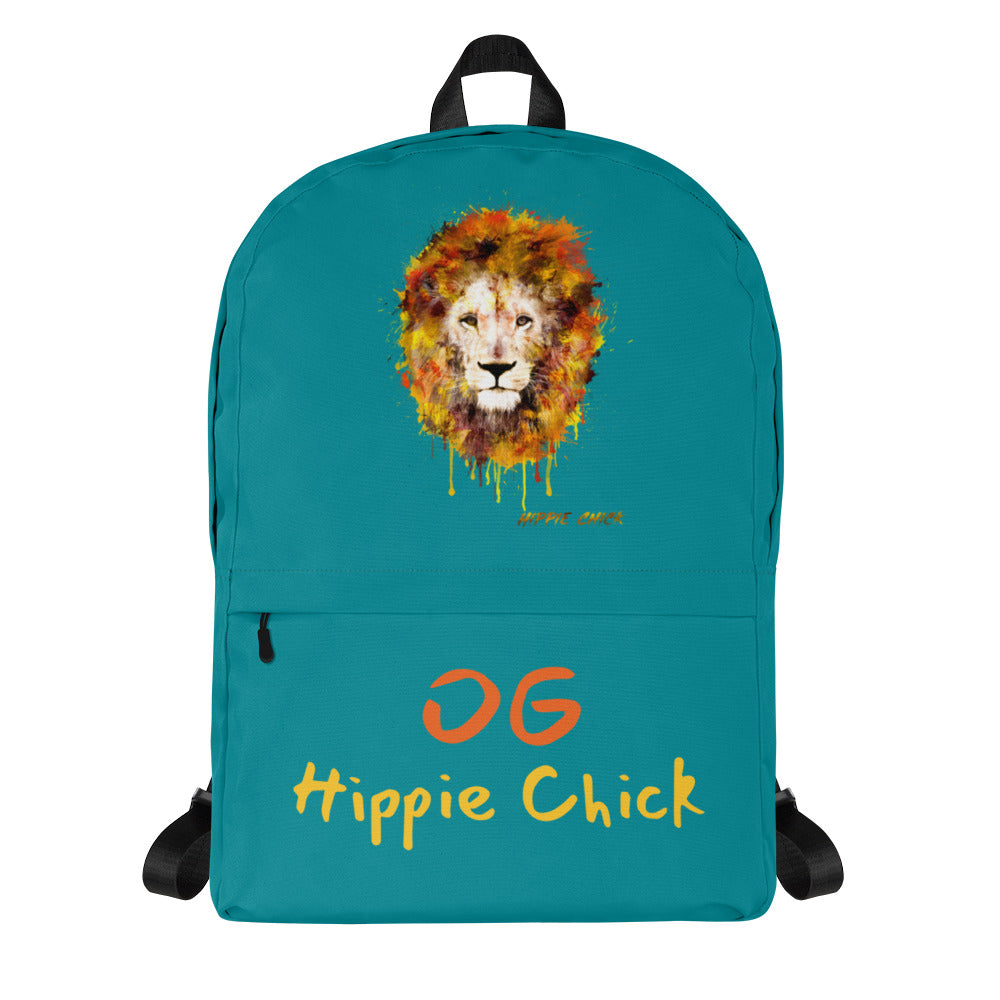Teal Backpack - OG Hippie Chick
