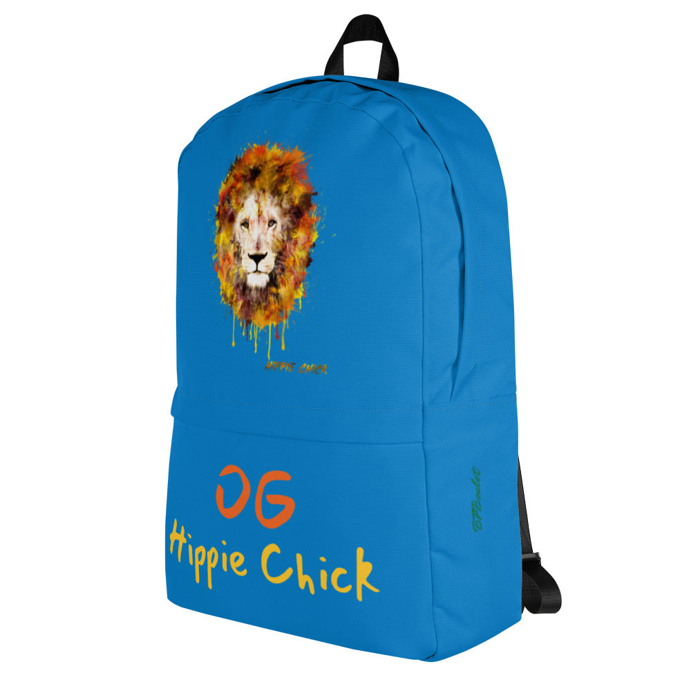 Blue Backpack - OG Hippie Chick