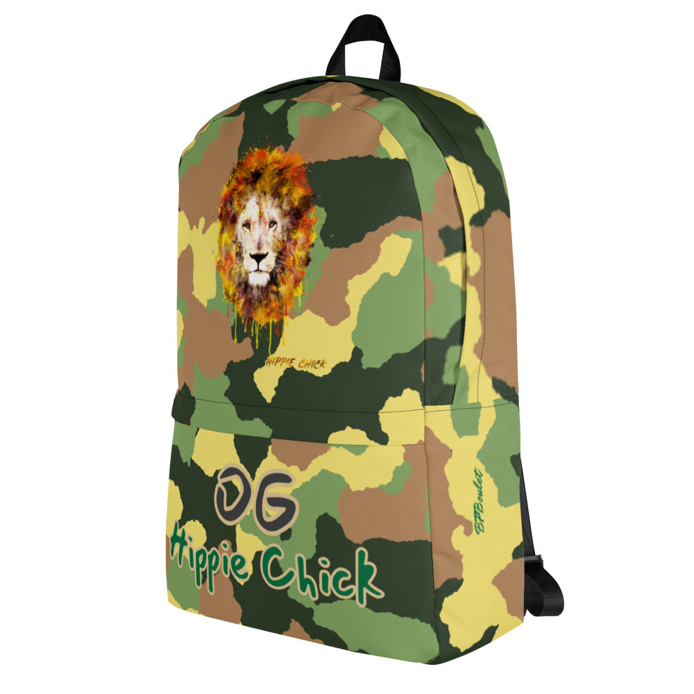 Army Camo Backpack - OG Hippie Chick