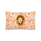 Peach Daisies Pillows