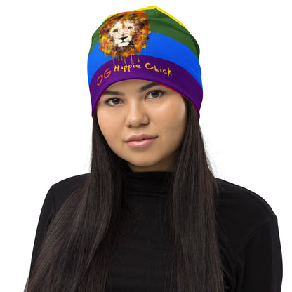 Rainbow Beanie - OG Hippie Chick