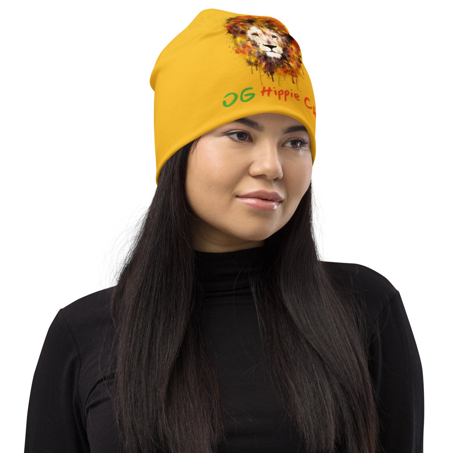 Yellow Beanie - OG Hippie Chick