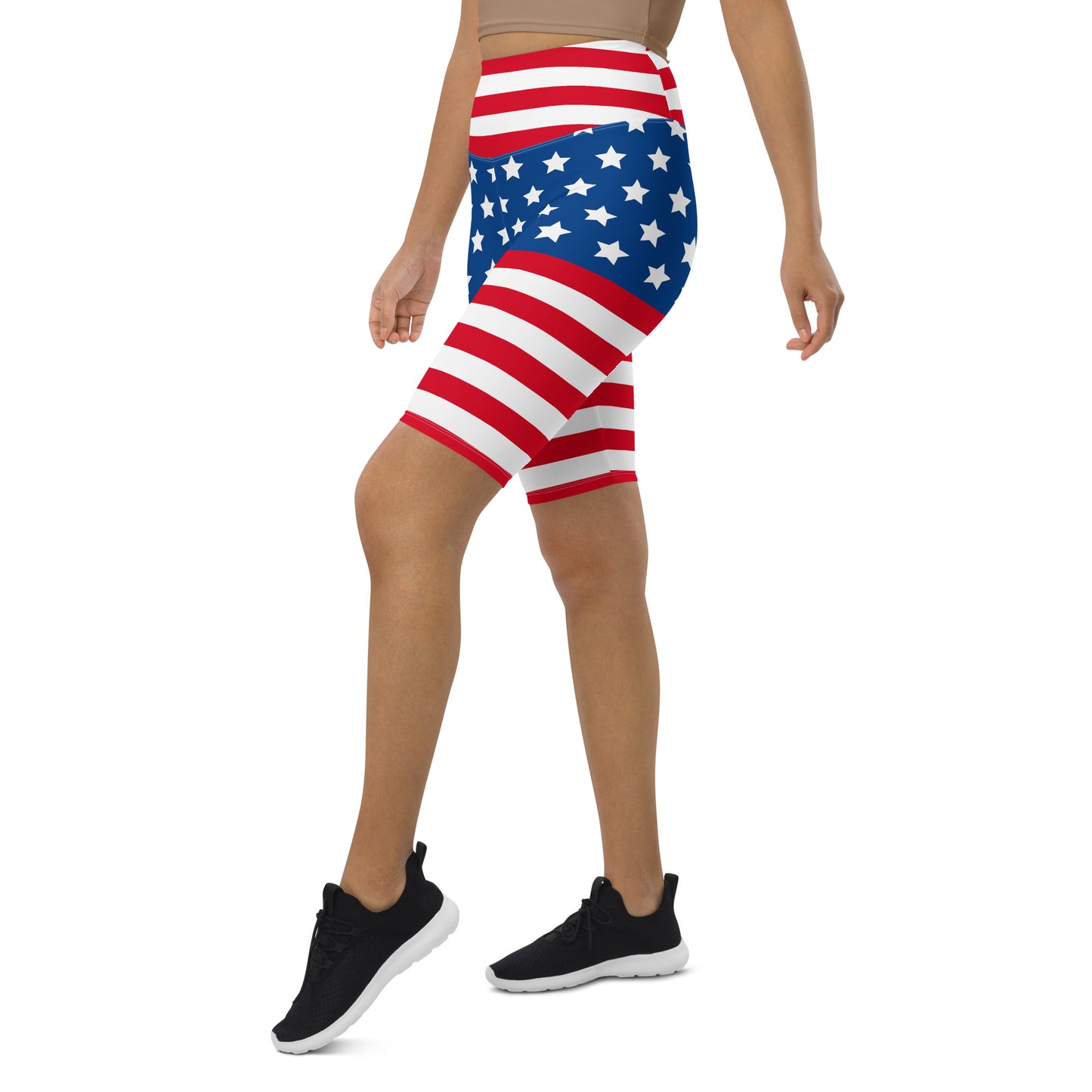 USA Biker Shorts