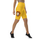 Yellow Biker Shorts