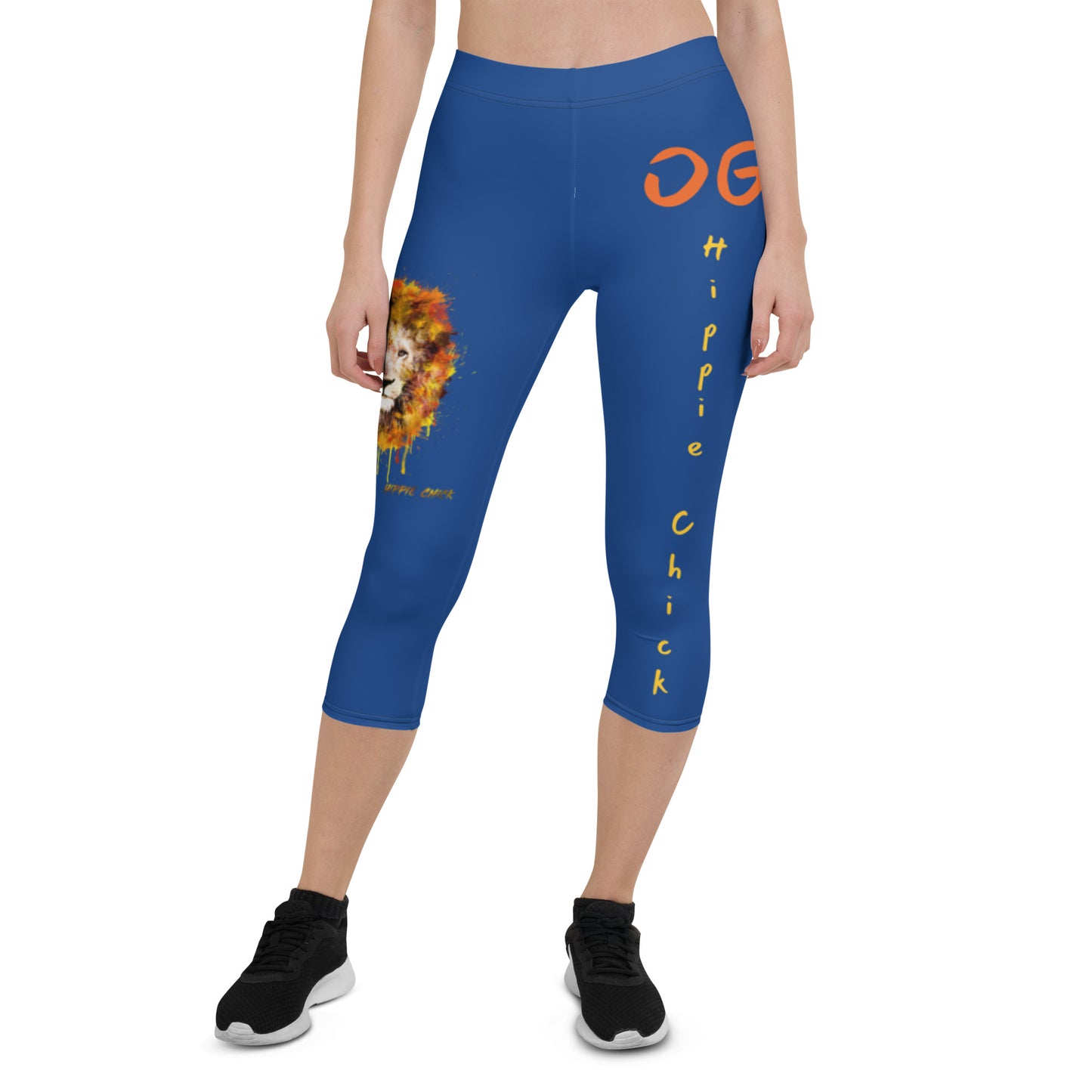 Legging capri bleu marine