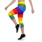 Rainbow Capri Leggings (short)