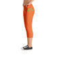 Orange Capri Leggings (short)