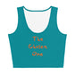 Teal Crop Top - The Chosen One