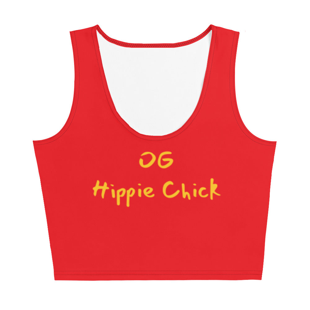 Red Crop Top - OG Hippie Chick