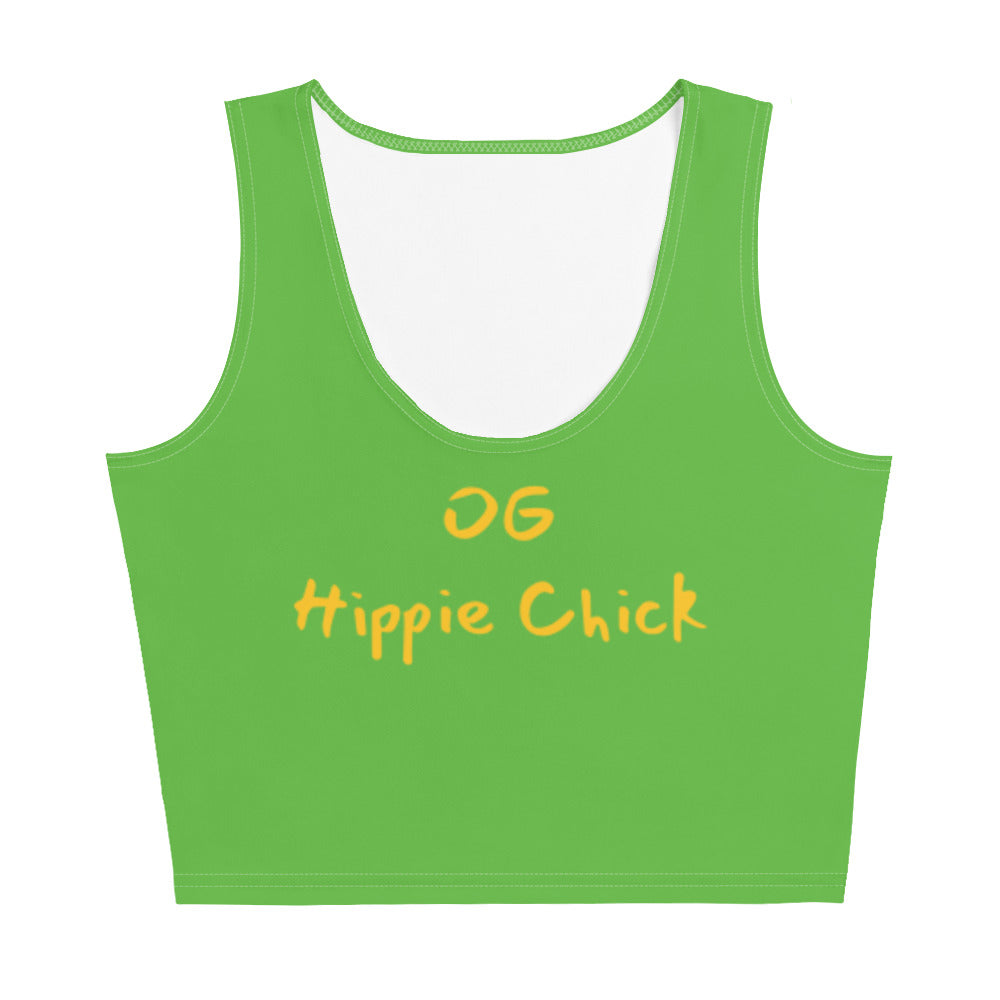 Grinch Crop Top - OG Hippie Chick