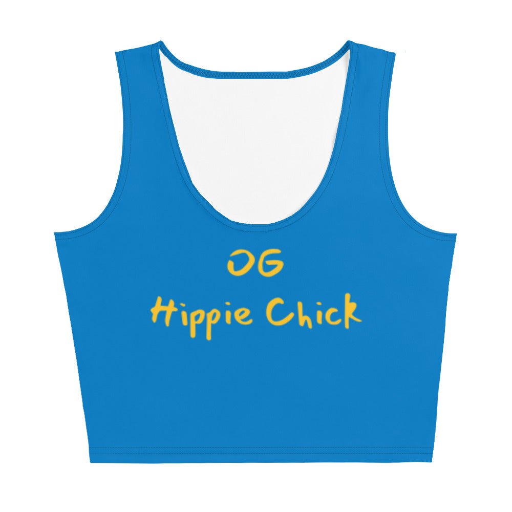 Blue Crop Top - OG Hippie Chick