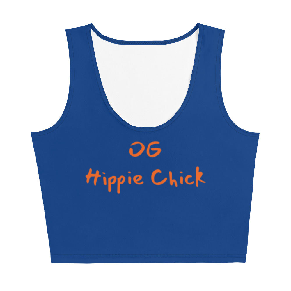 Navy Crop Top - OG Hippie Chick