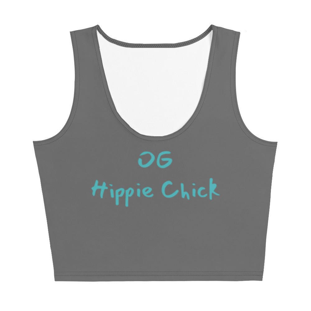 Gray Crop Top - OG Hippie Chick
