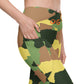 Legging croisé camouflage armée
