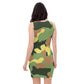 Army Camo Fitted Dress (Lion front)
