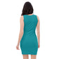 Teal Fitted Dress (Lion front)