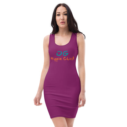 Eggplant Fitted Dress