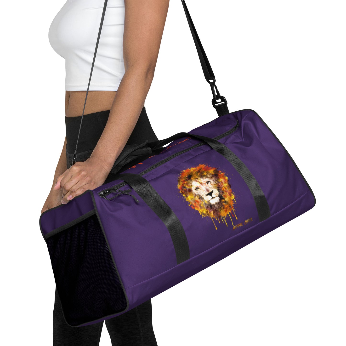 Purple Duffle Bag - OG Hippie Chick