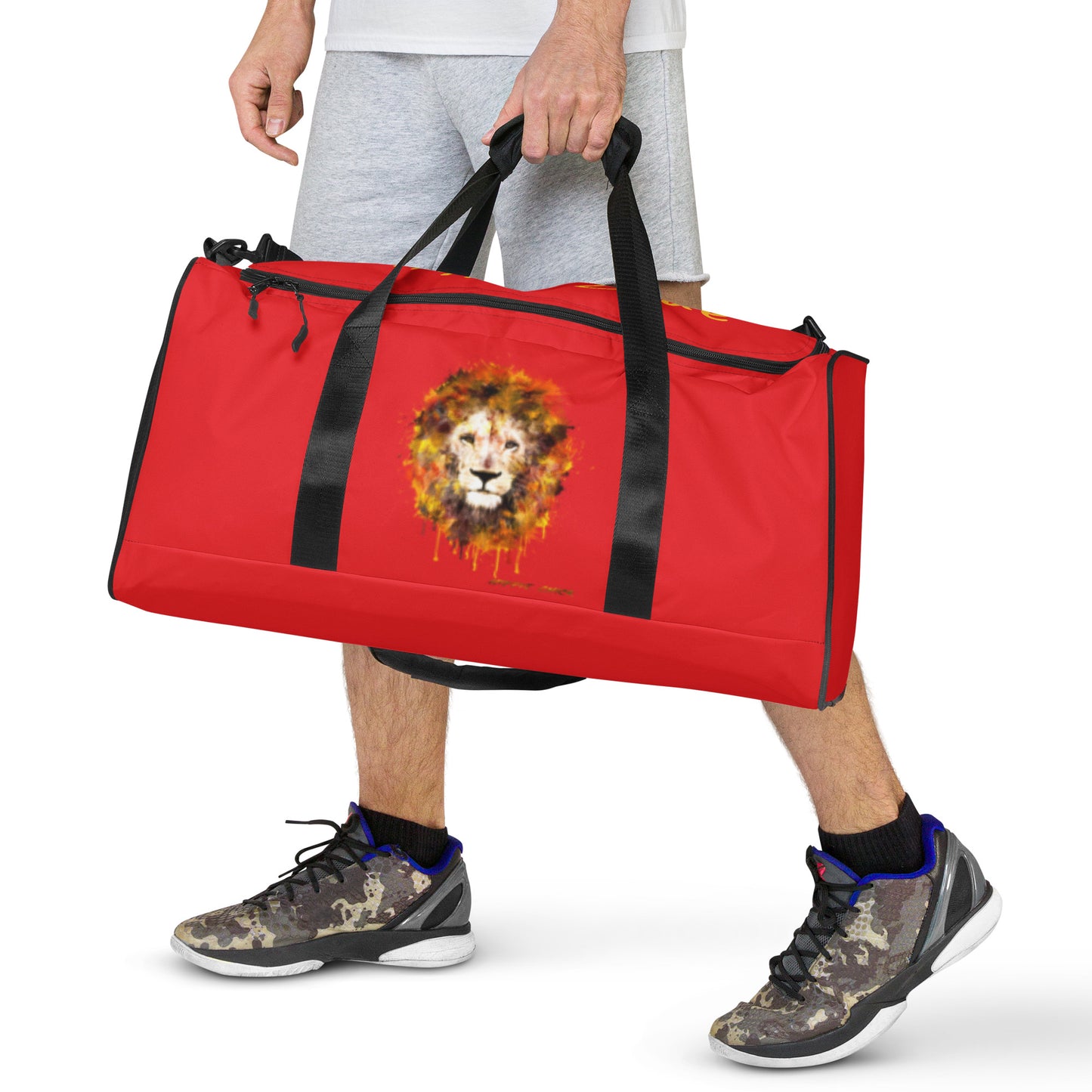 Red Duffle Bag - OG Hippie Dude