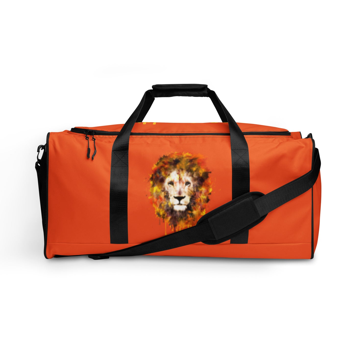 Orange Duffle Bag - OG Hippie Dude