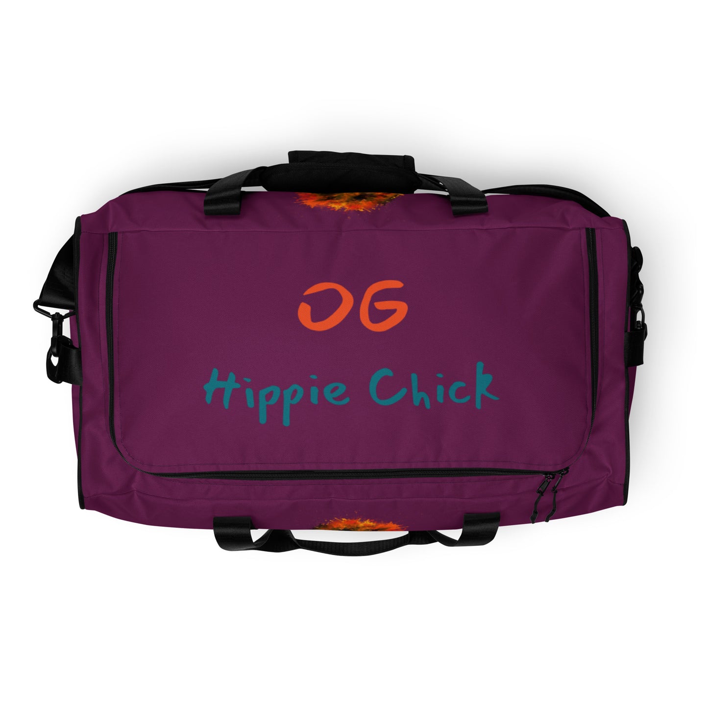 Eggplant Duffle Bag - OG Hippie Chick