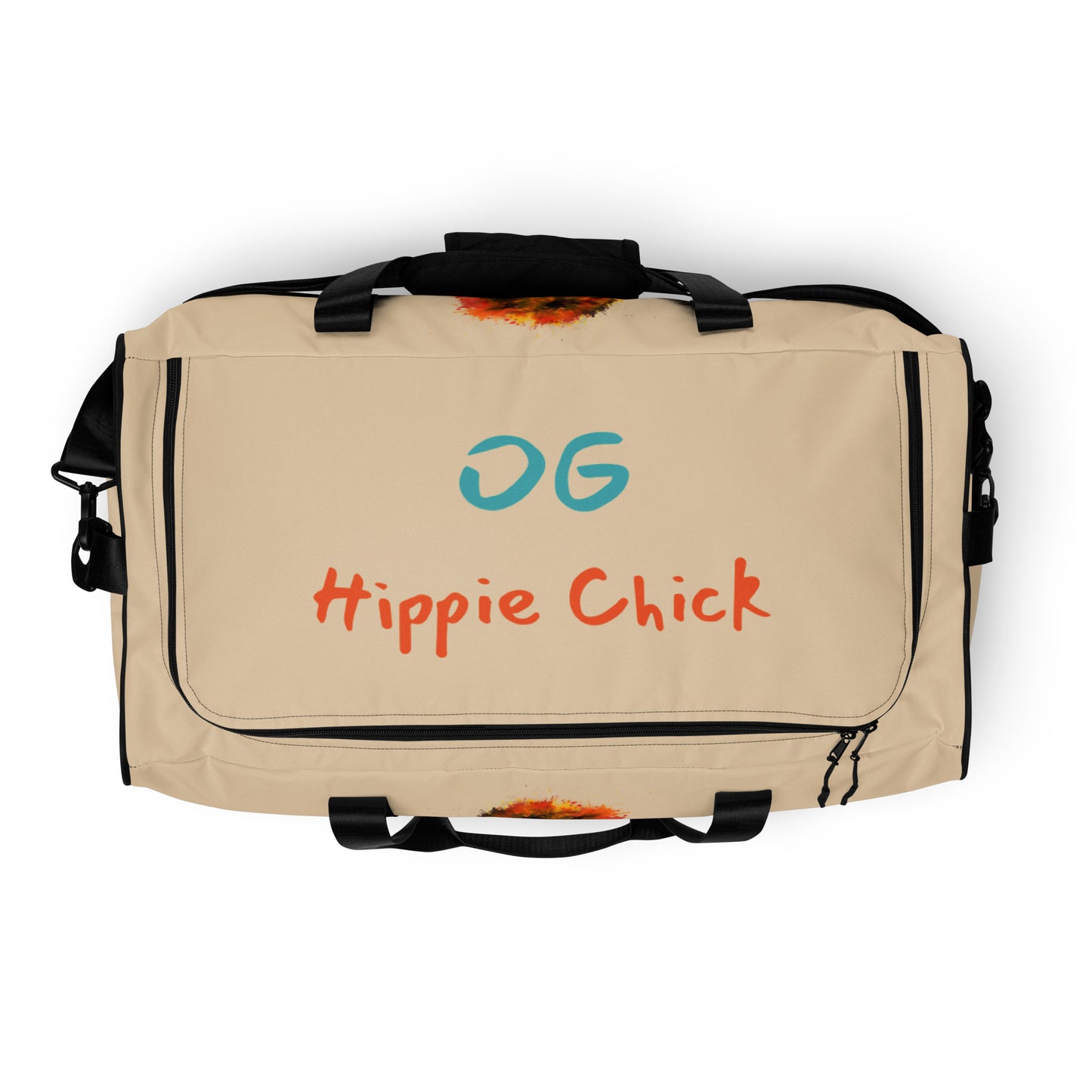 Beige Duffle Bag - OG Hippie Chick