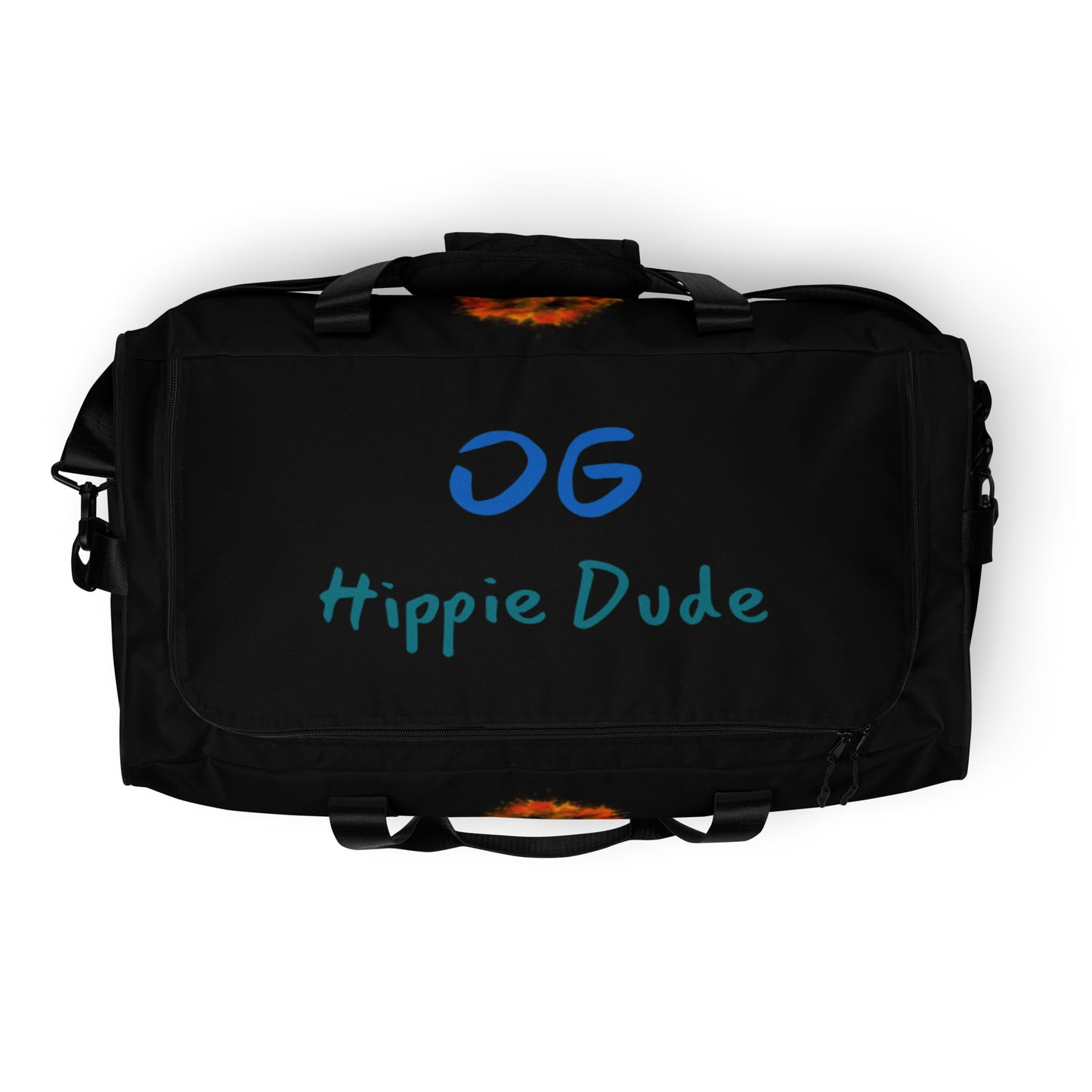 Black Duffle Bag - OG Hippie Dude