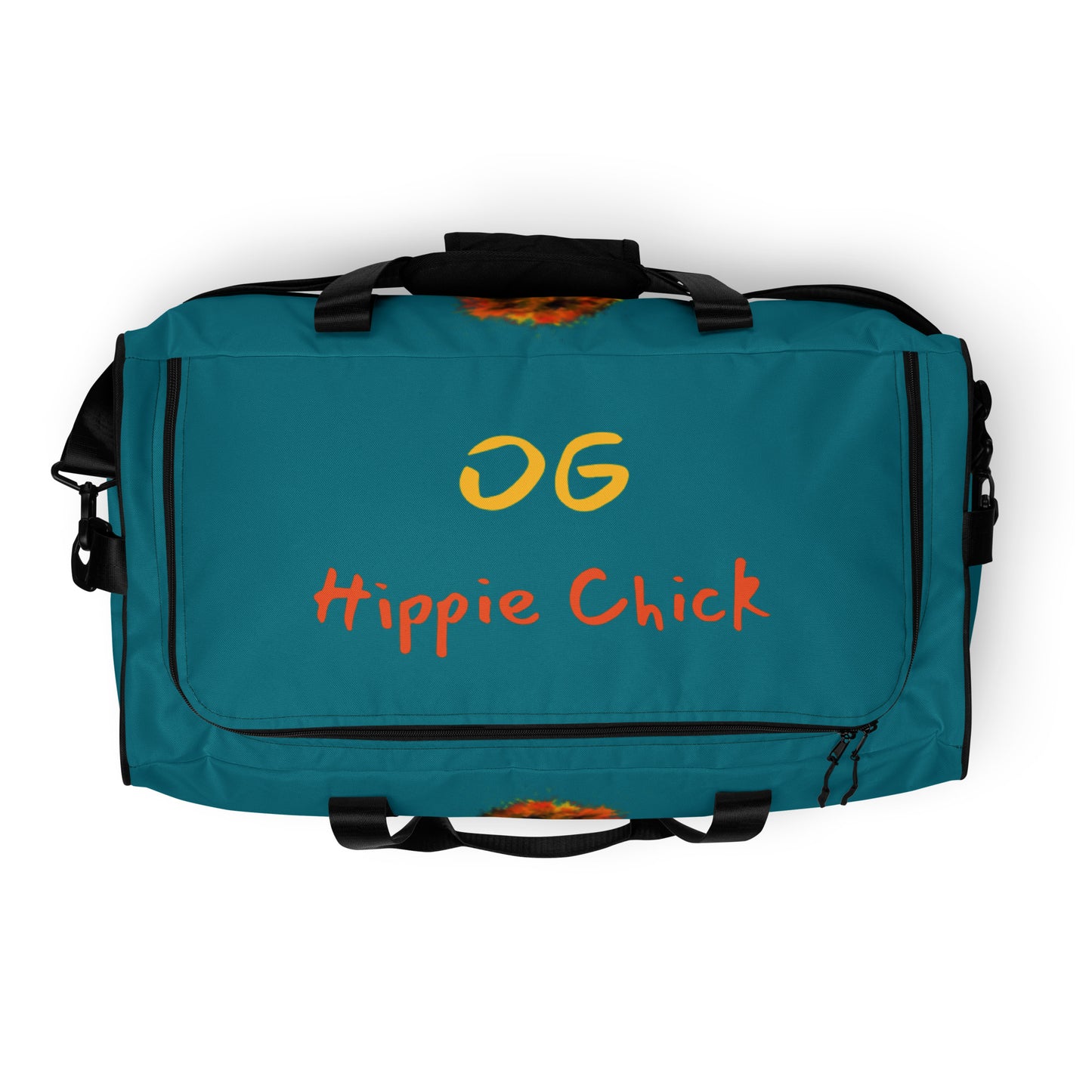 Teal Duffle Bag - OG Hippie Chick