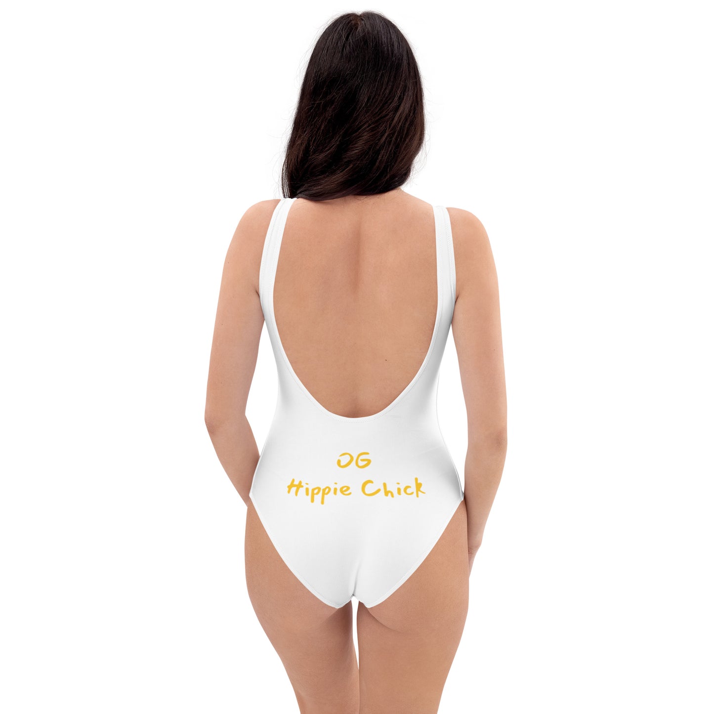 White One Piece Swimsuit