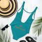 Teal One Piece Swimsuit