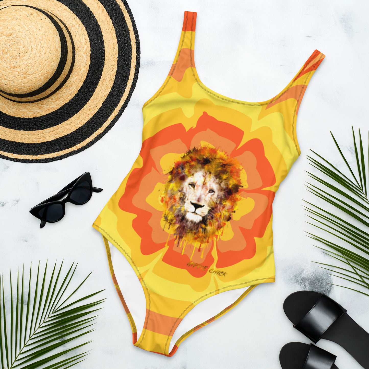 Sunny Flower One Piece Swimsuit