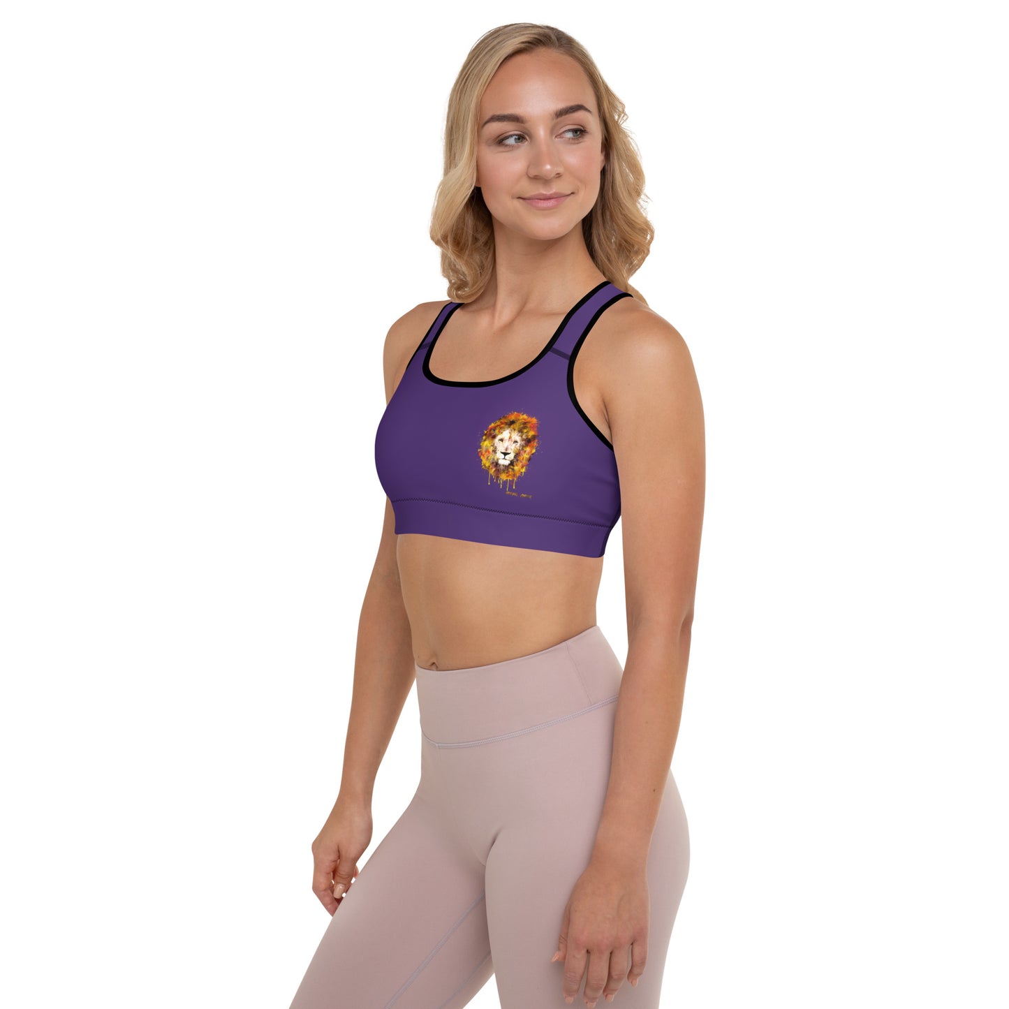 Purple Sports Bra