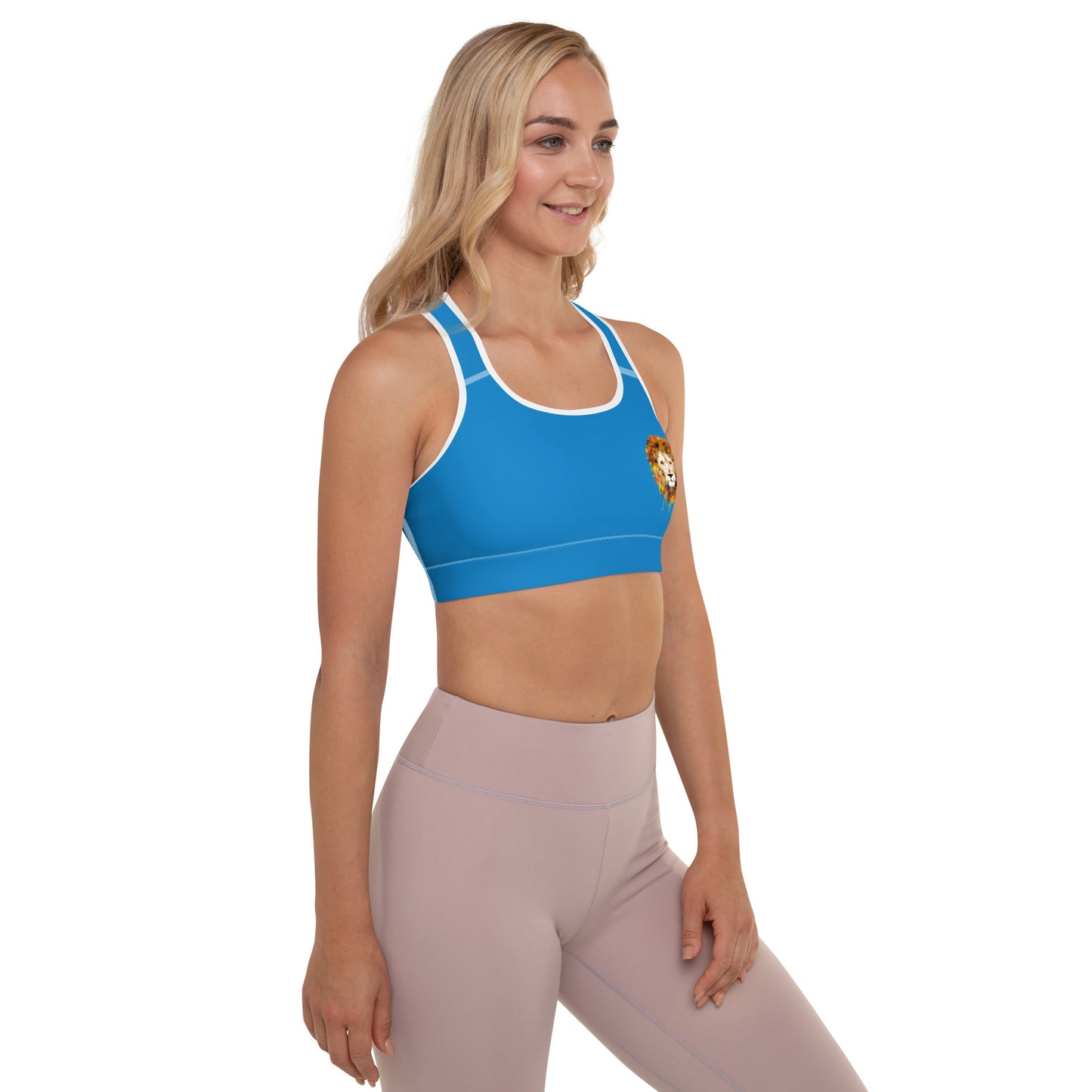 Blue Sports Bra