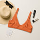 Haut de bikini orange