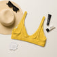 Yellow Bikini Top
