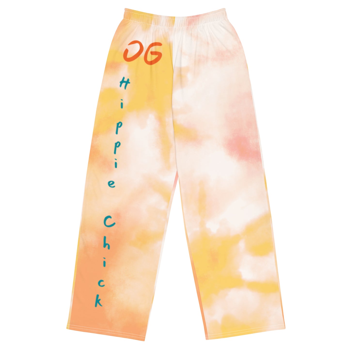 Pantalon Unisexe Tie Dye Orange - OG Hippie Chick