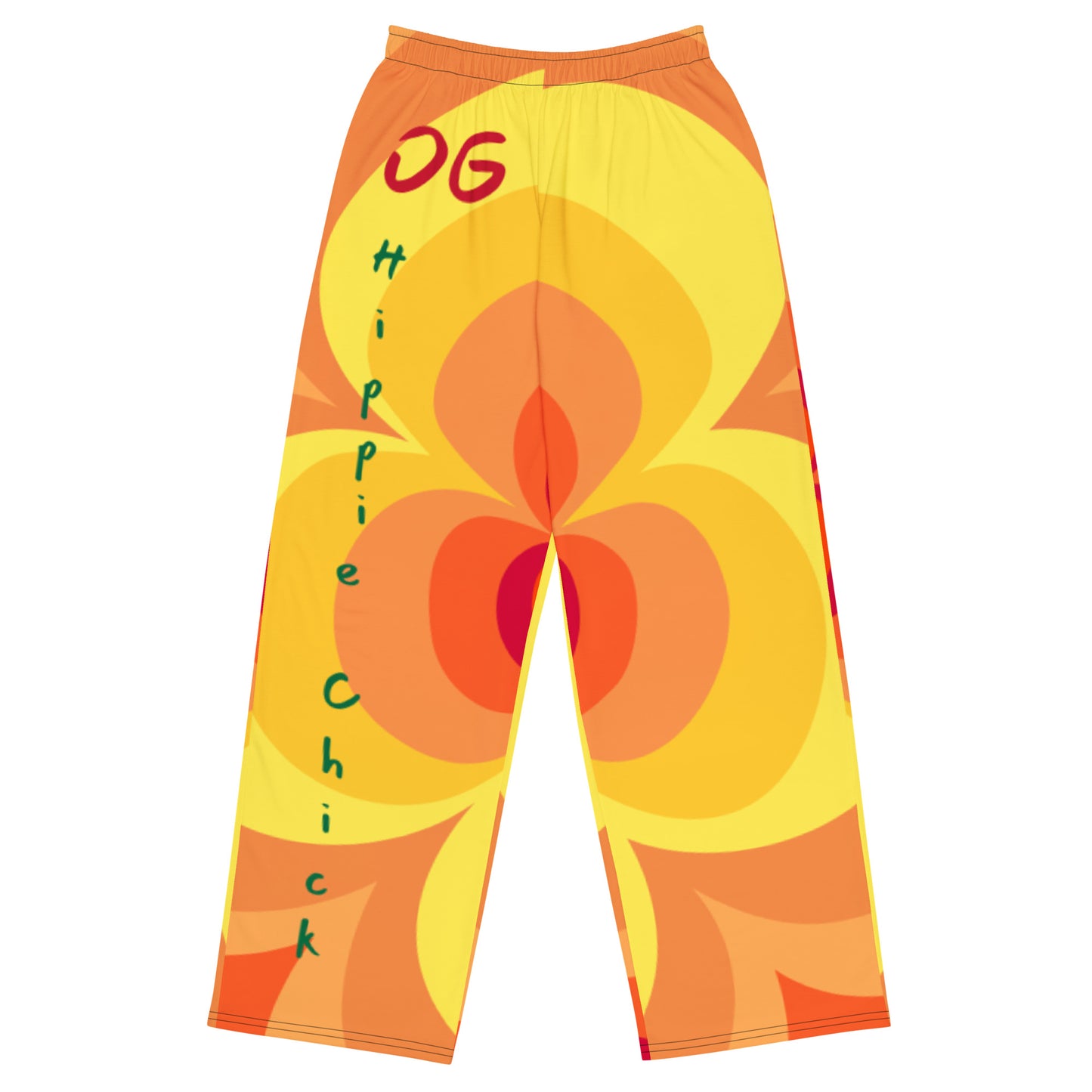 Sunny Flower 2 Unisex Pants - OG Hippie Chick