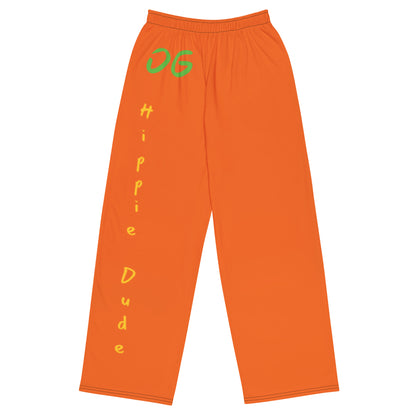 Orange Unisex Pants - OG Hippie Dude