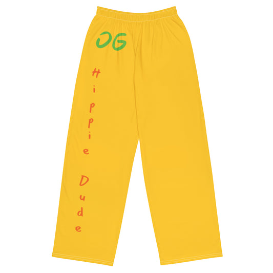 Pantalon unisexe jaune - OG Hippie Dude