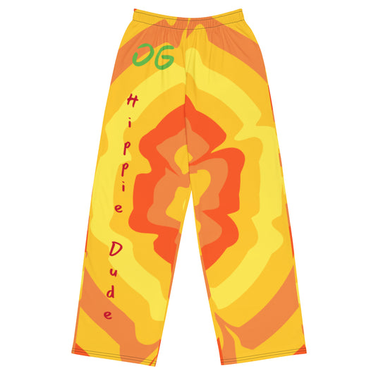 Sunny Flower Unisex Pants - OG Hippie Dude